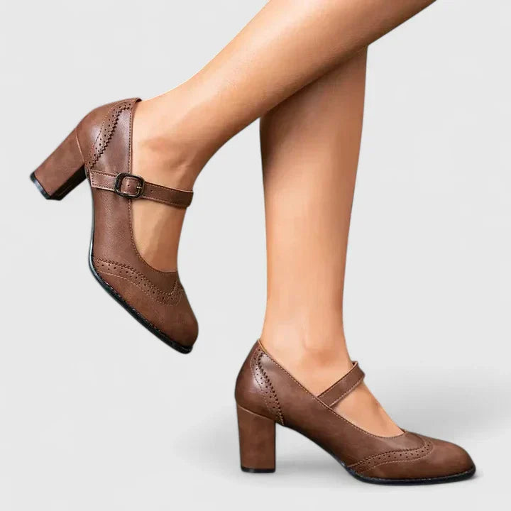 Classic Mary Jane Heel Shoes