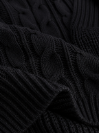 Women's Colour Block Round Neck Knit Sweater