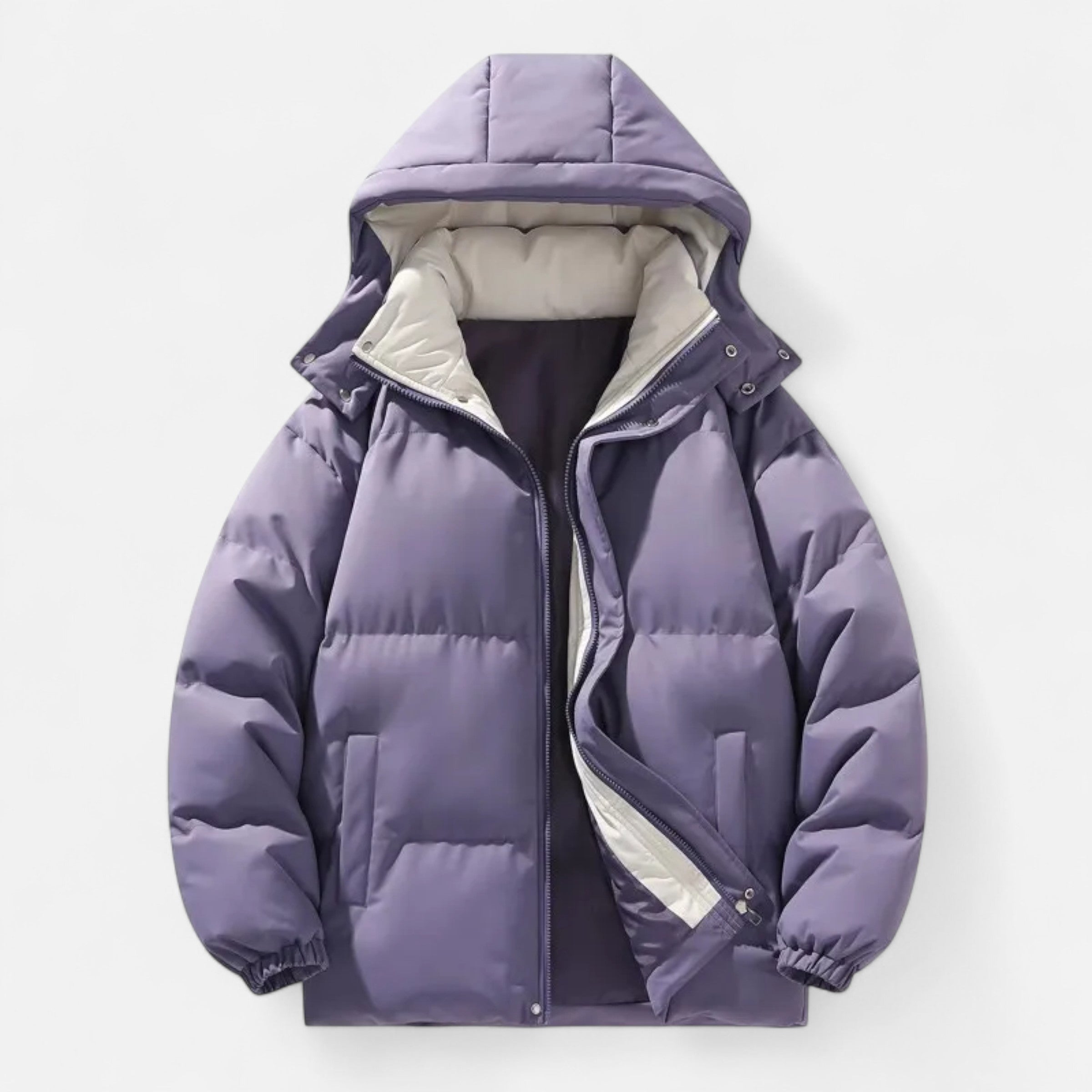 Men's Detachable Hood Padded Jacket
