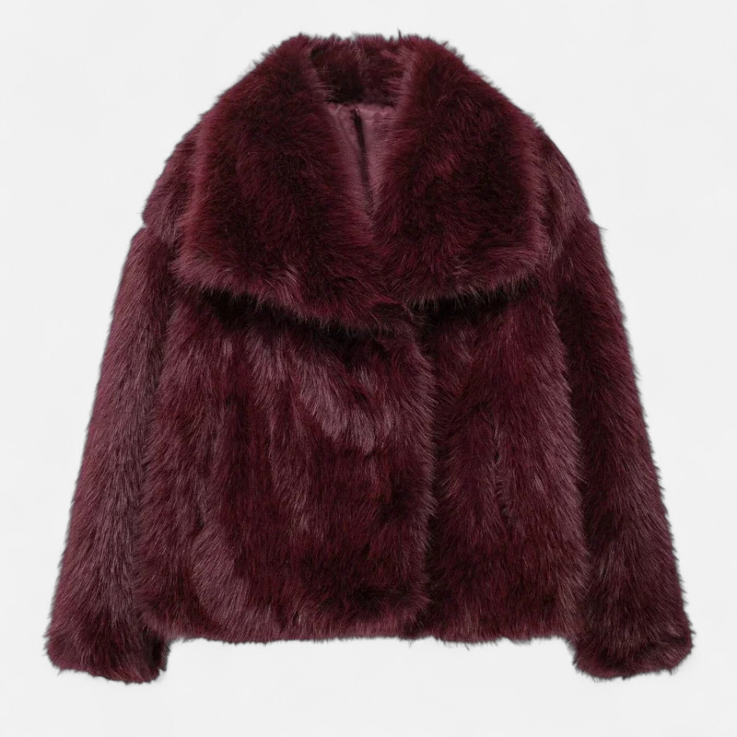 Women's Plush Faux Fur Winter Coat