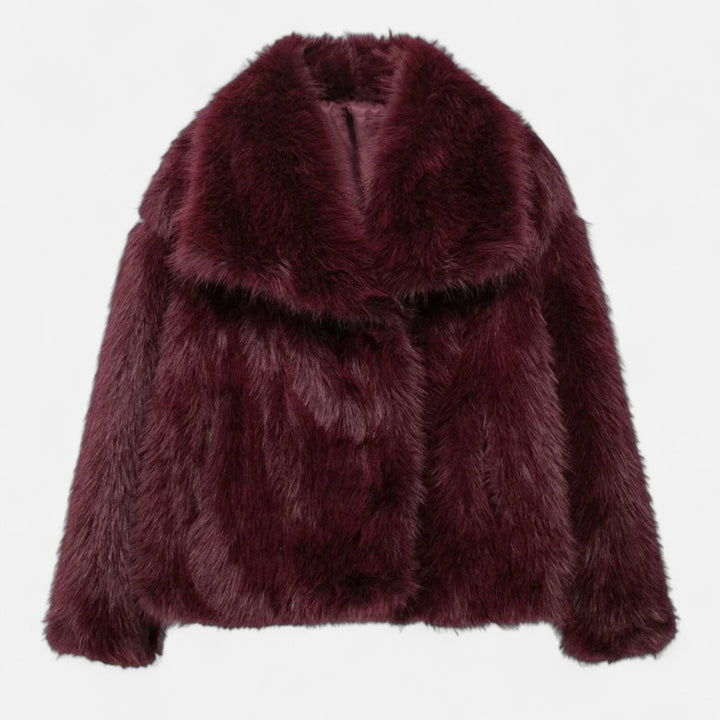 Women’s Elegance Cosy Fluffy Soft Plush Faux Fur Winter Coat