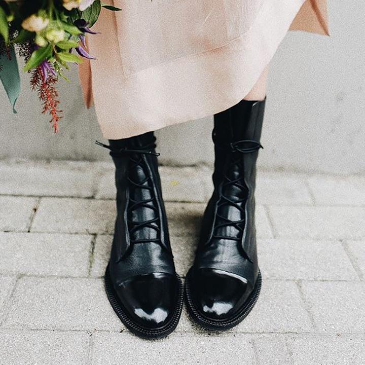 Botines de tacón de lujo