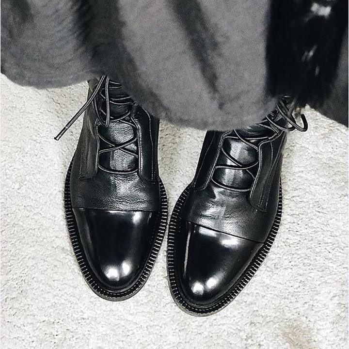Botines de tacón de lujo