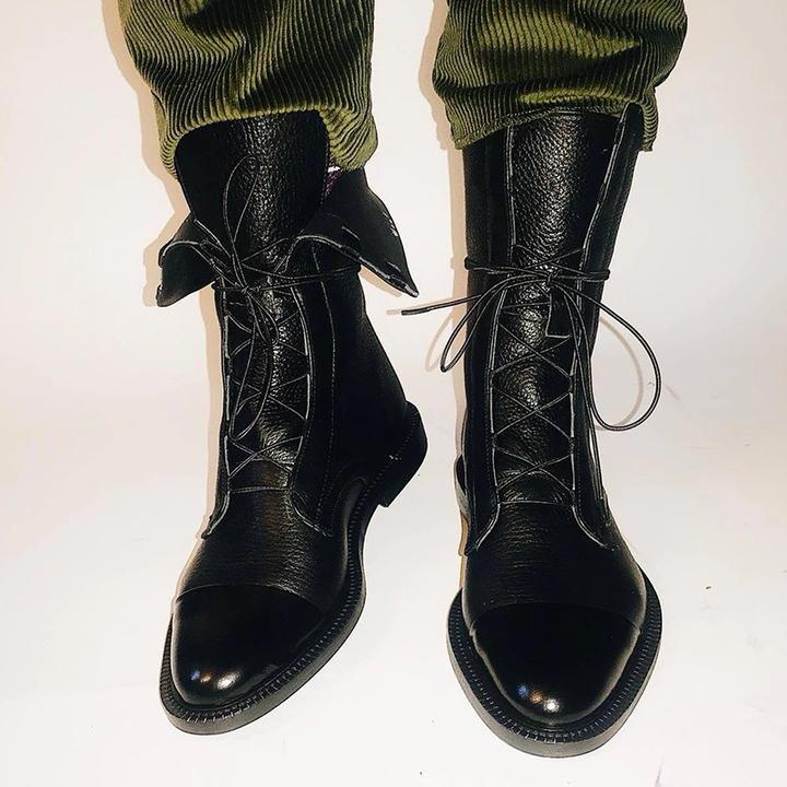 Botines de tacón de lujo