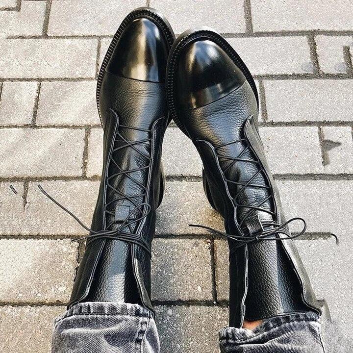 Botines de tacón de lujo