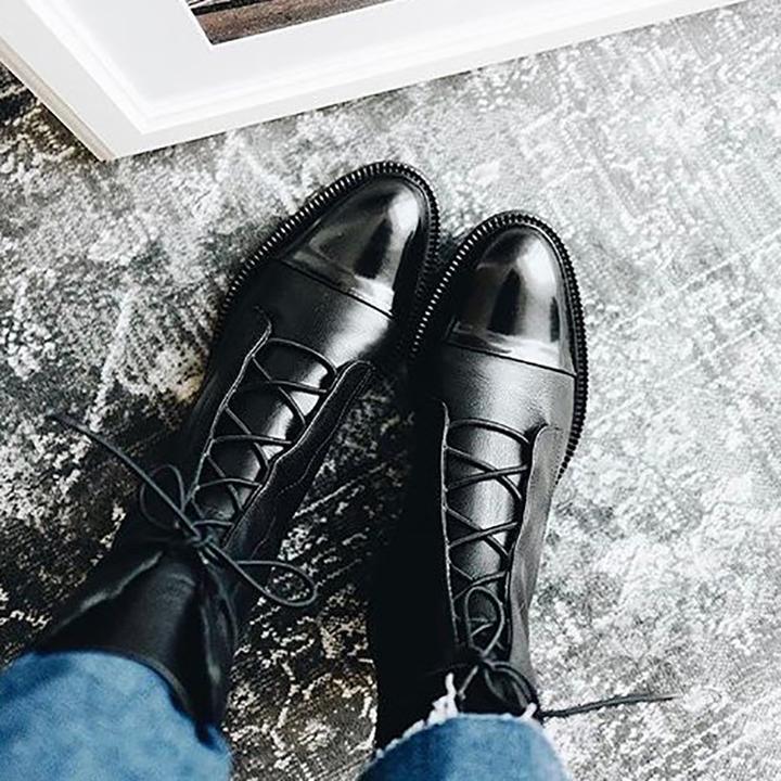 Botines de tacón de lujo