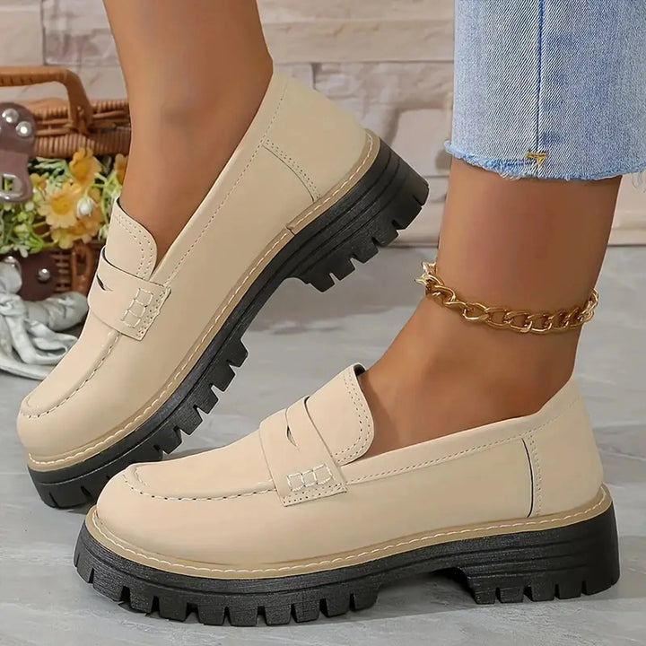 Chunky Platform Comfort Loafers