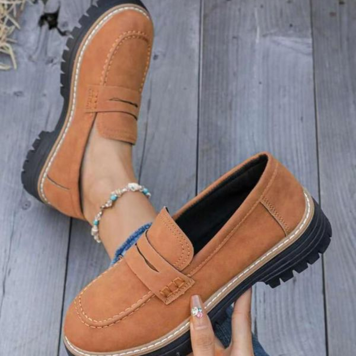 Chunky Platform Comfort Loafers