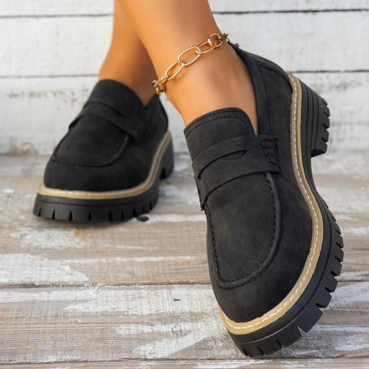 Chunky Platform Comfort Loafers