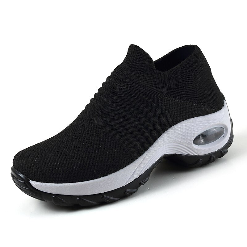 Zapatos para caminar con soporte de arco flexible