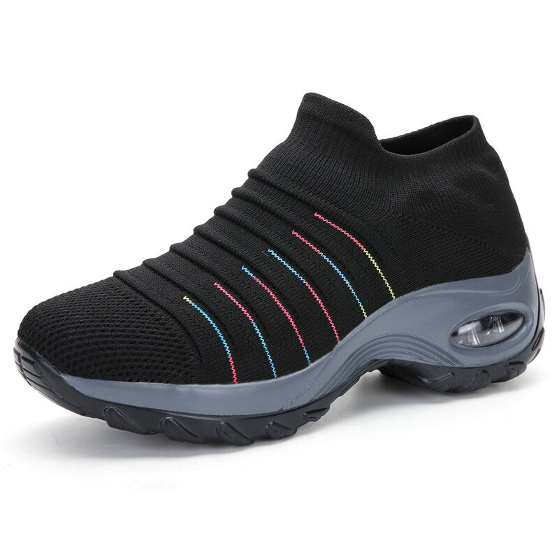 Zapatos para caminar con soporte de arco flexible