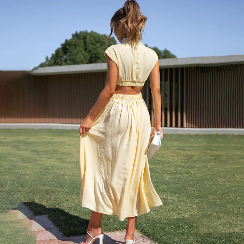 Abito Midi Elegante per Ogni Occasione