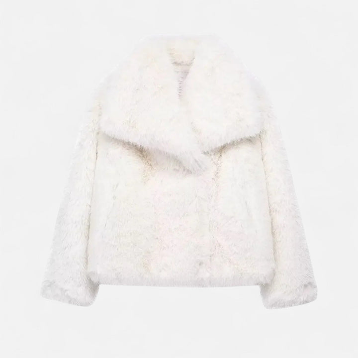 Women’s Elegance Cosy Fluffy Soft Plush Faux Fur Winter Coat
