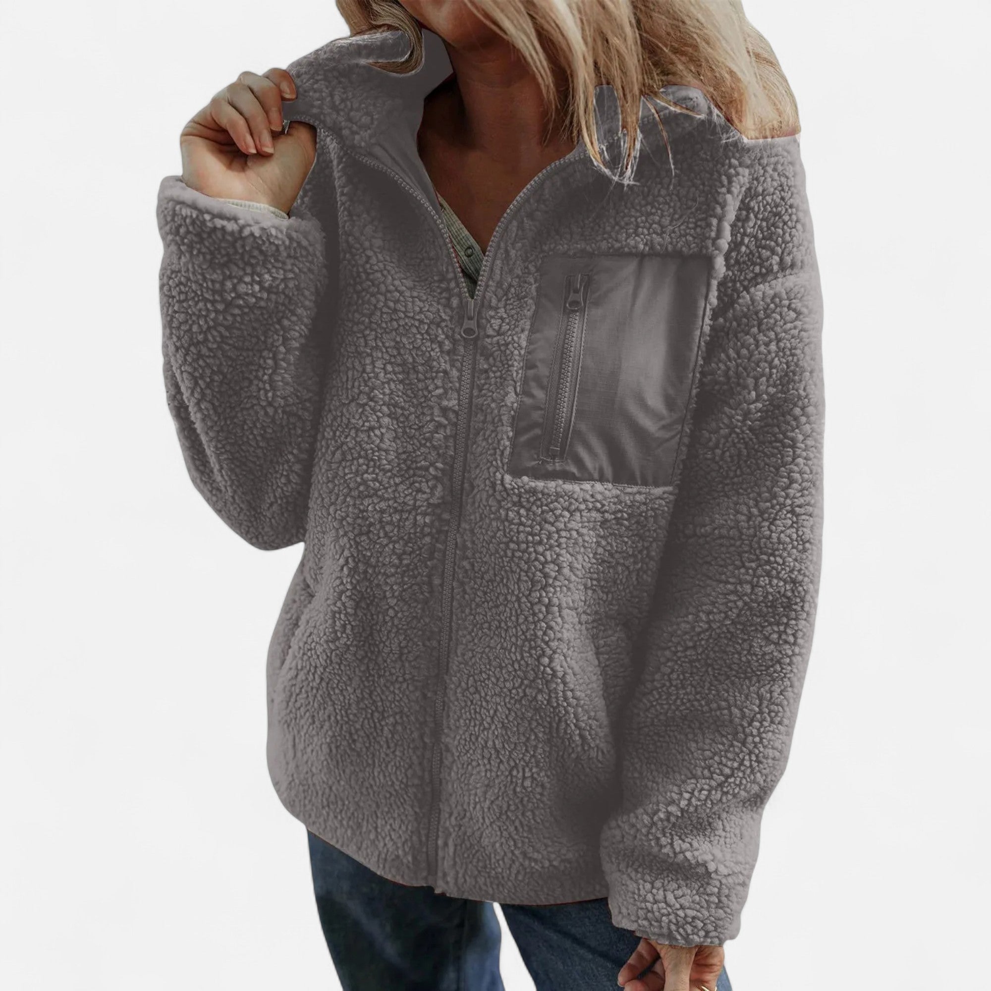 Women's Heritage Fleece Teddy Coat